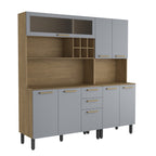 Cozinha Completa Compacta de 190 cm Axé Bertolini