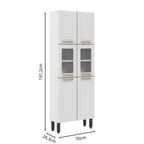 Cozinha Completa em Aço com Pia Colors Bertolini